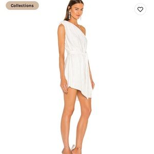 Retrofete Ella Dress-Moonglow White